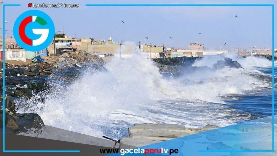 Oleajes afectan litoral peruano y obligan al cierre de 87 puertos 