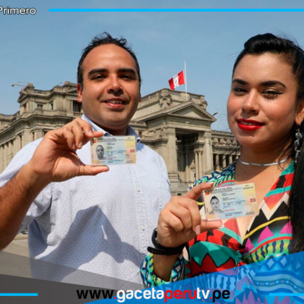 Reniec emite DNI con vigencia de diez años para adultos