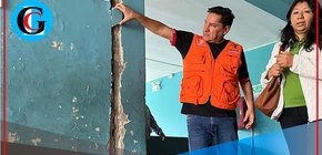 Alcalde inspecciona colegios afectados por sismo en Comas