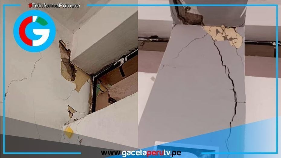 Sismo en Lima deja 181 colegios dañados con infraestructura comprometida