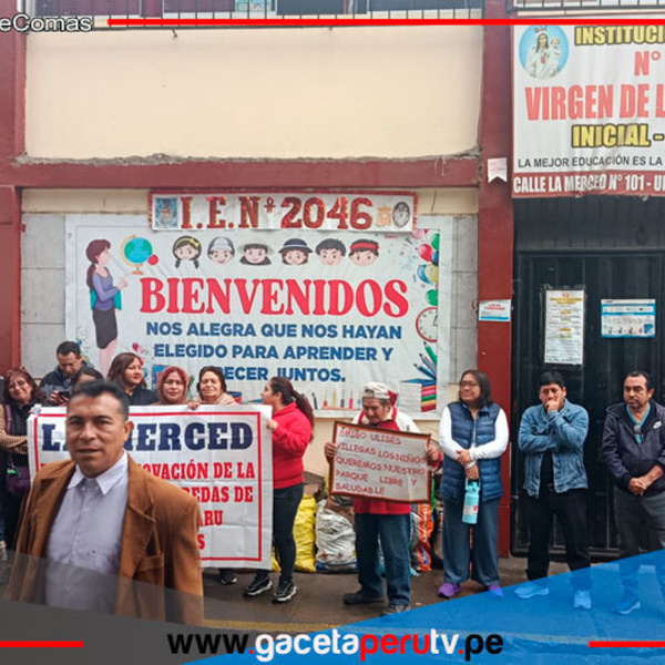 Padres protestan en Comas por hospital frente a colegio, impiden evacuación en caso de sismo