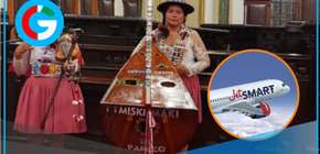 Artista peruana recibirá compensación económica de JetSmart por daños en su arpa  