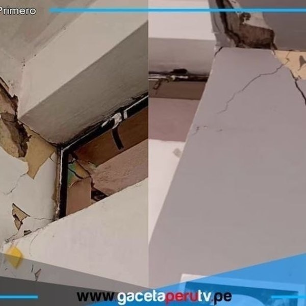 Sismo en Lima deja 181 colegios dañados con infraestructura comprometida