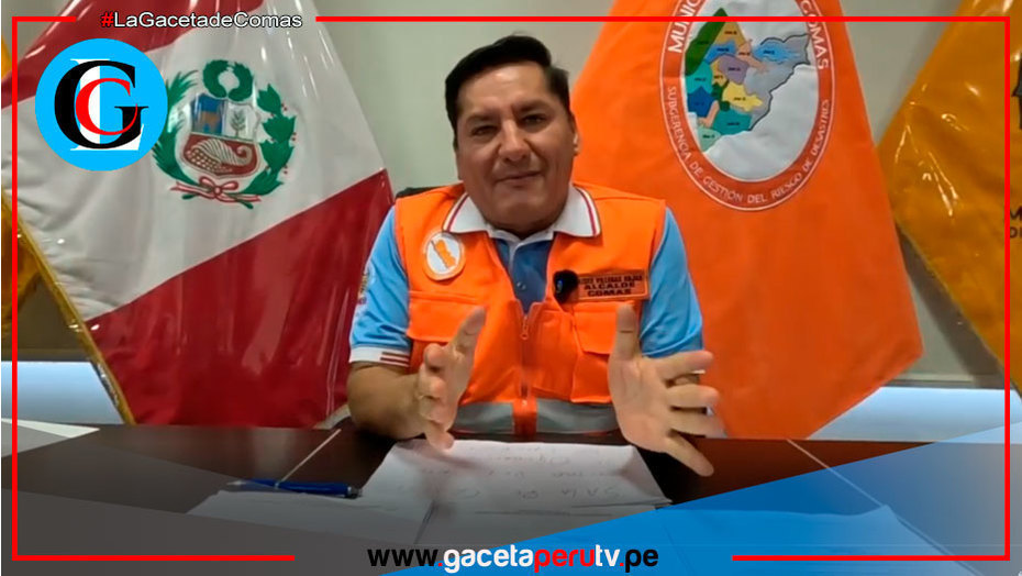 Alcalde de Comas exige emergencia educativa por infraestructura escolar