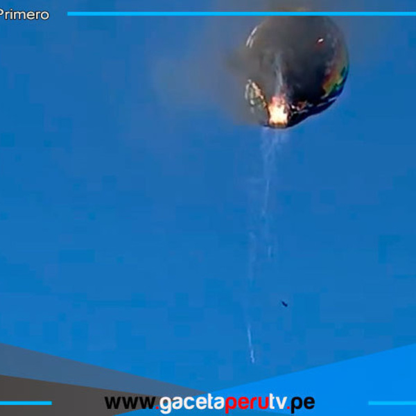 Globo con 22 personas cae incendiado en Santa Catarina Brasil
