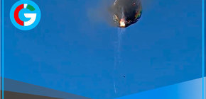 Globo con 22 personas cae incendiado en Santa Catarina Brasil