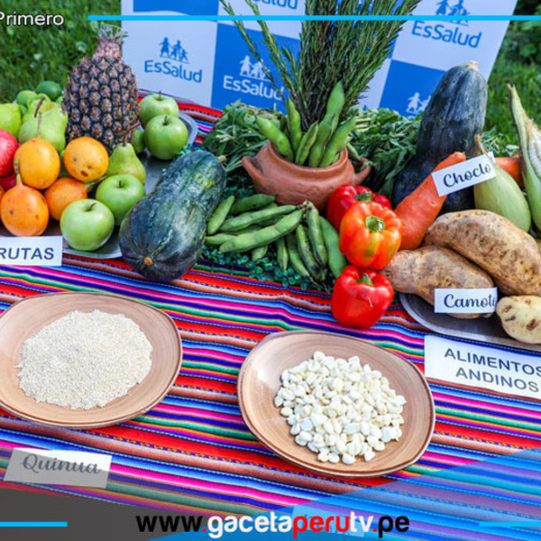 EsSalud impulsa alimentos andinos para fortalecer defensas ciudadanas