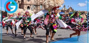 Inca y Coya avanzan juntos hacia Sacsayhuamán en Inti Raymi majestuosamente