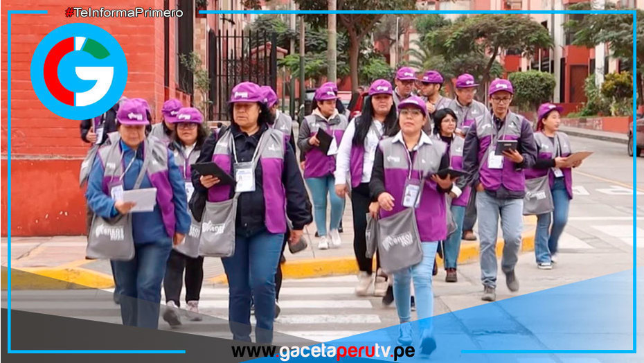INEI abre 30 mil plazas para trabajar como censista
