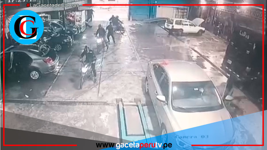Sicarios asesinan a joven dentro de car wash en Comas