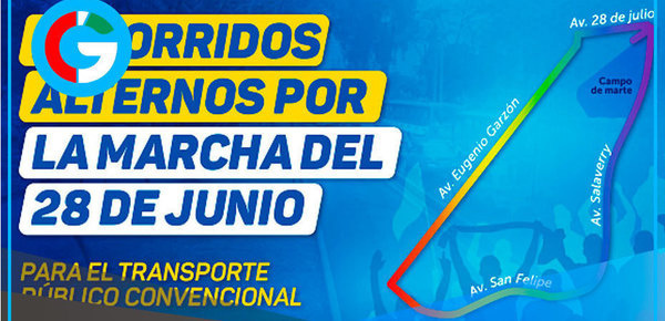 ATU anuncia desvíos temporales por marcha del Orgullo en Jesús María