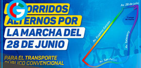 ATU anuncia desvíos temporales por marcha del Orgullo en Jesús María