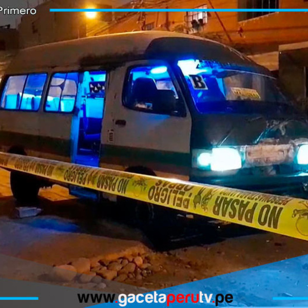 Chofer de combi en SMP asesinado en ataque vinculado a cupos