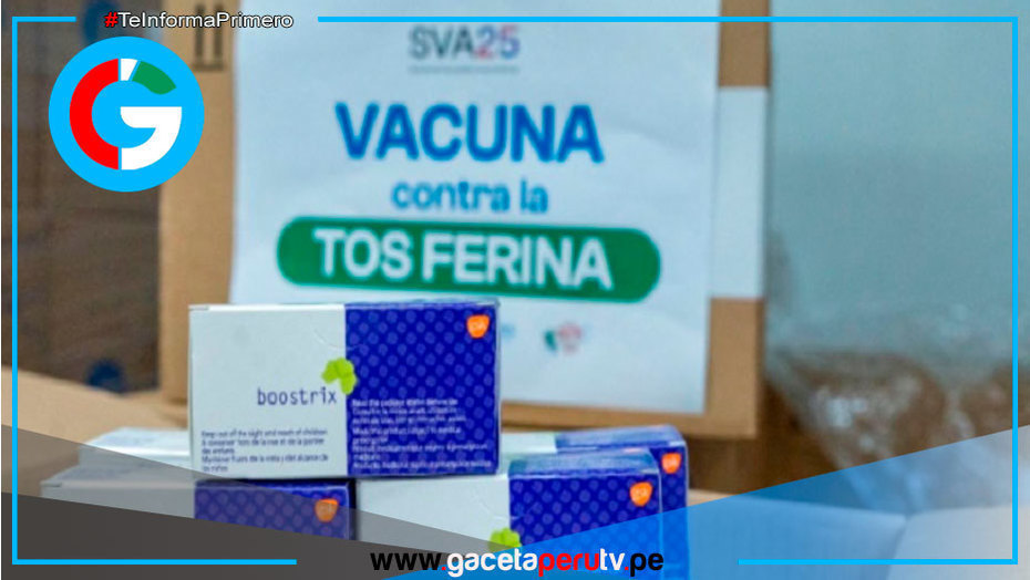Minsa distribuye más vacunas contra peligrosa tos ferina