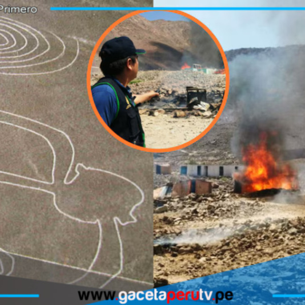 La minería ilegal amenaza la reserva de Nasca