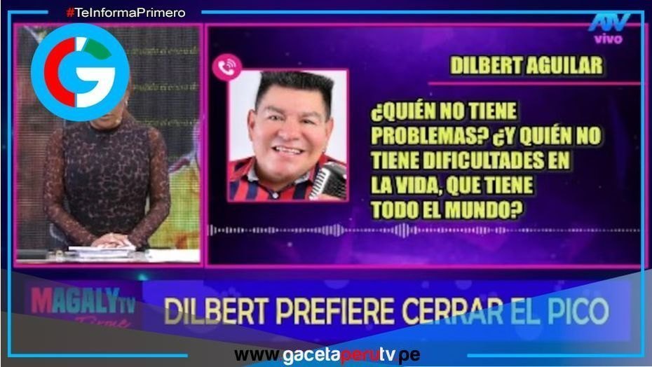 En 2018, Jhazmín Gutarra, esposa de Dilbert Aguilar, habría mantenido una relación con un ciudadano peruano residente en España, según reveló Magaly Medina en Magaly TV La Firme. 