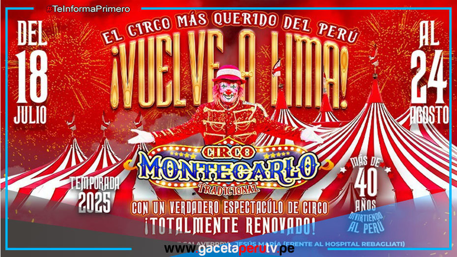 Montecarlo regresa a Lima con humor, adrenalina y grandes artistas internacionales
