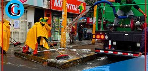 Municipio continúa campaña “Lavaton” en calles y avenidas principales