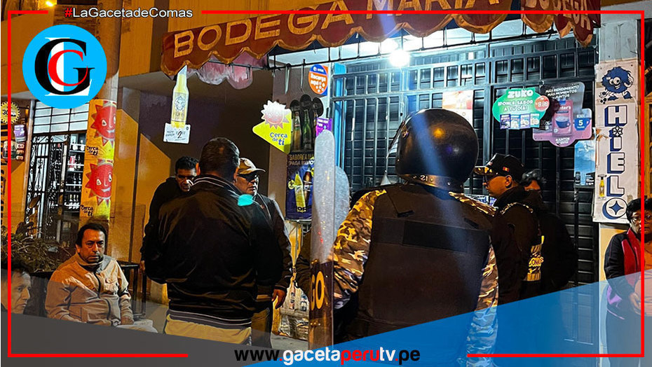 Municipio de Comas clausura once licorerías por ilegalidad nocturna