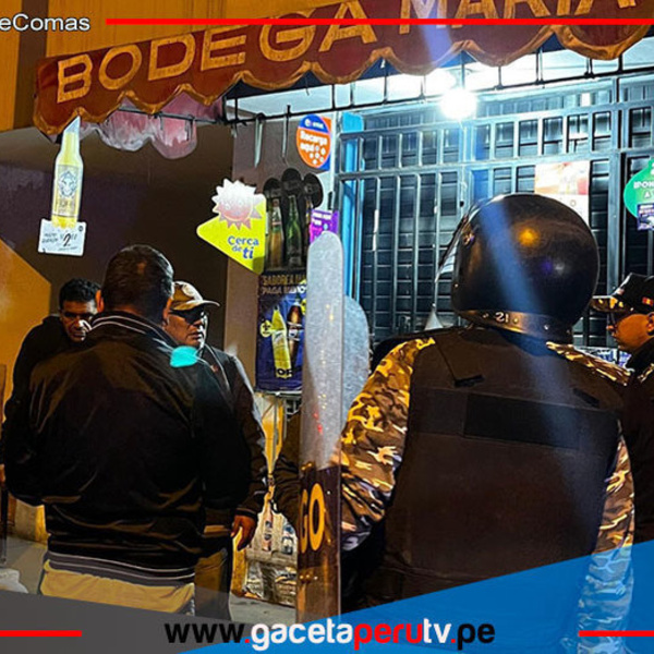 Municipio de Comas clausura once licorerías por ilegalidad nocturna