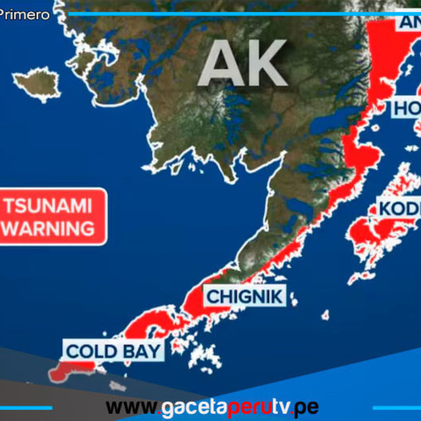 Epicentro sur de Alaska provoca alarma y orden de evacuación inmediata