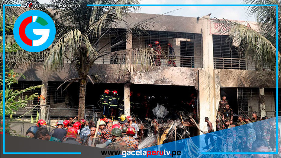 Avión militar F‑7 BGI cae sobre colegio y deja decenas muertos