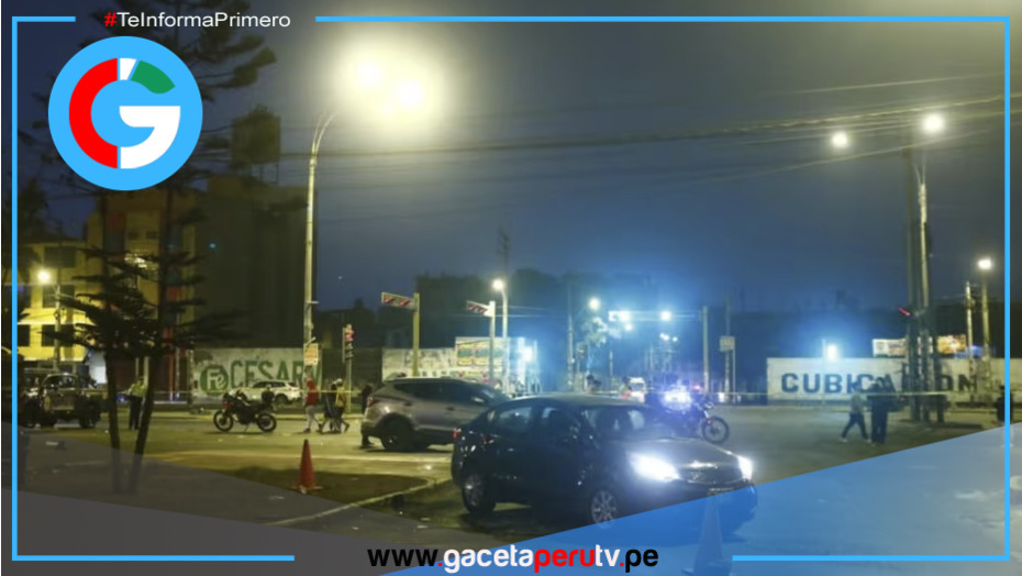 Acribillan a balazos a hombre mientras esperaba luz verde en avenida Argentina