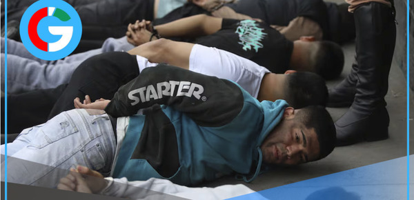 Policía captura a nueve presuntos marcas armados que iban a asaltar agencias bancarias en Breña