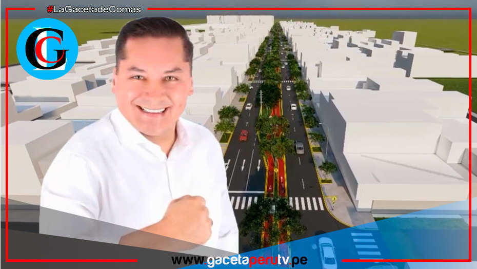 Reconstruirán Av. Los Pinos con moderna ciclovía de asfalto