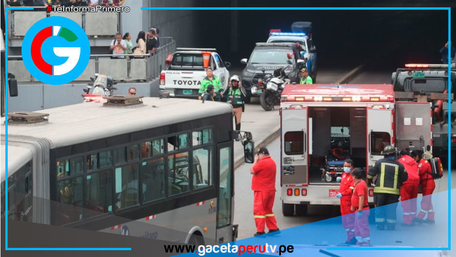 Actualización: Choque entre Metropolitano y cúster deja tres muertos y 17 heridos