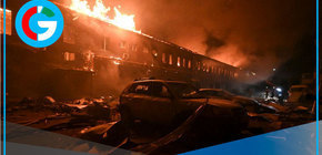 Ucrania amanece entre humo en uno de los peores ataques rusos