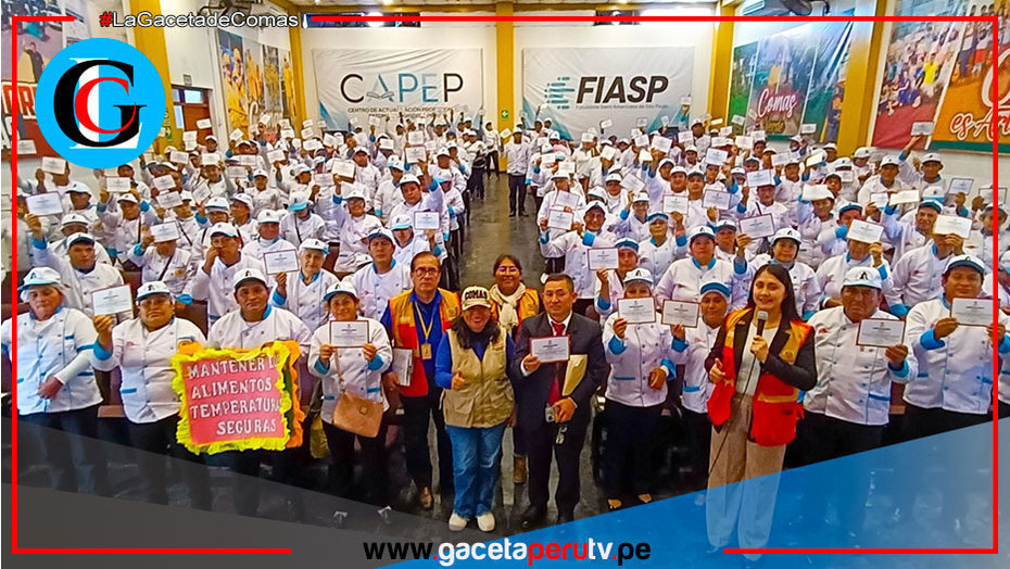 Capacitan a 250 emprendedores en manipulación segura de alimentos en Comas