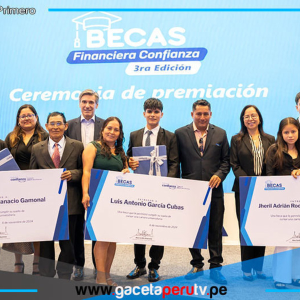 Financiera confianza lanza convocatoria nacional de becas para hijos de emprendedores