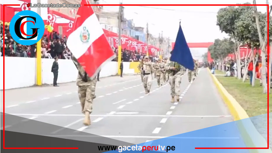 Comas convoca a colegios al gran desfile escolar 2025