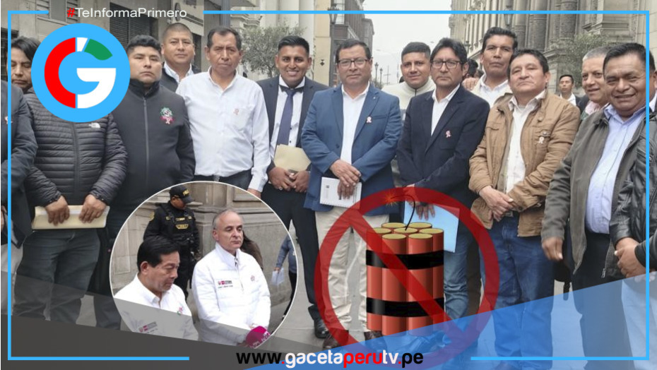 Mineros informales exigen decreto para explosivos al Gobierno