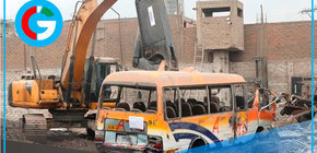 MTC destruye 162 vehículos informales para mejorar seguridad en transporte público