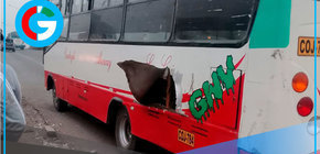 Delincuentes detonan explosivo dentro de bus en Carabayllo
