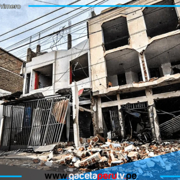 Carga de dinamita de Pataz destruye viviendas en Trujillo