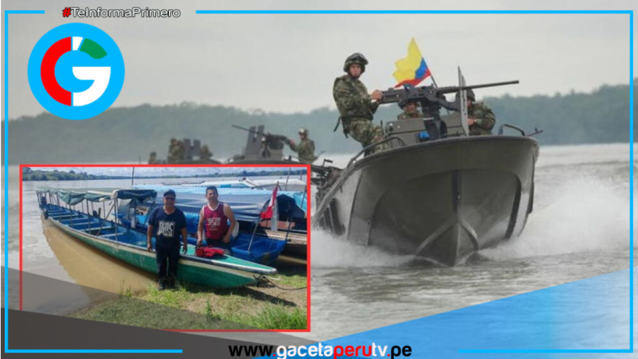 Consejero regional peruano fue interceptado por patrulla colombiana en aguas nacionales