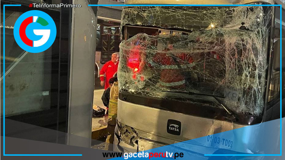 Choque múltiple en Metropolitano: 45 heridos, atención de emergencia activada