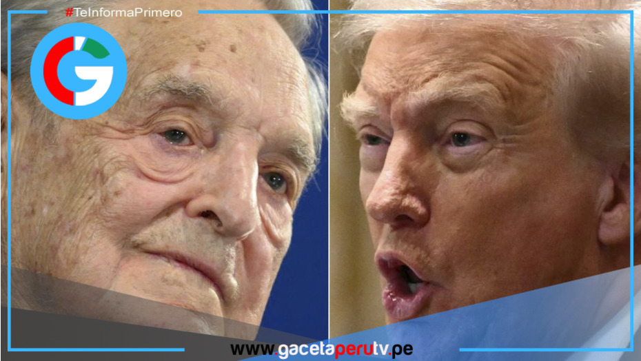Trump pide presentar cargos criminales contra George Soros y su hijo