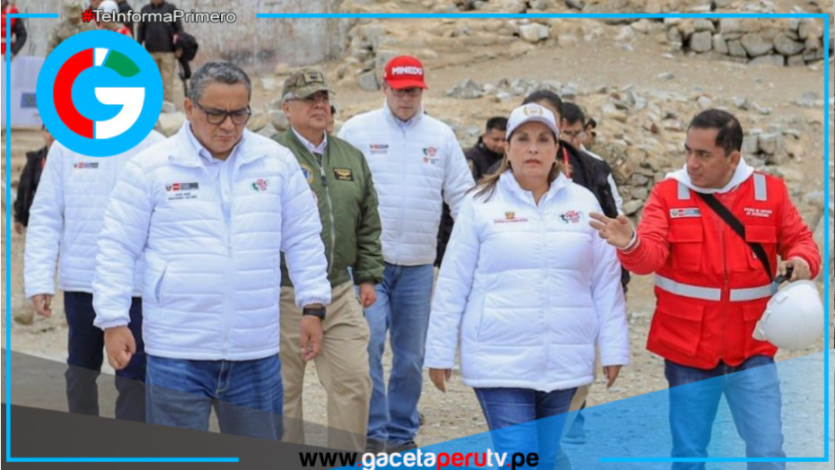 Dina Boluarte supervisa El Frontón y promete reabrir penal de máxima seguridad