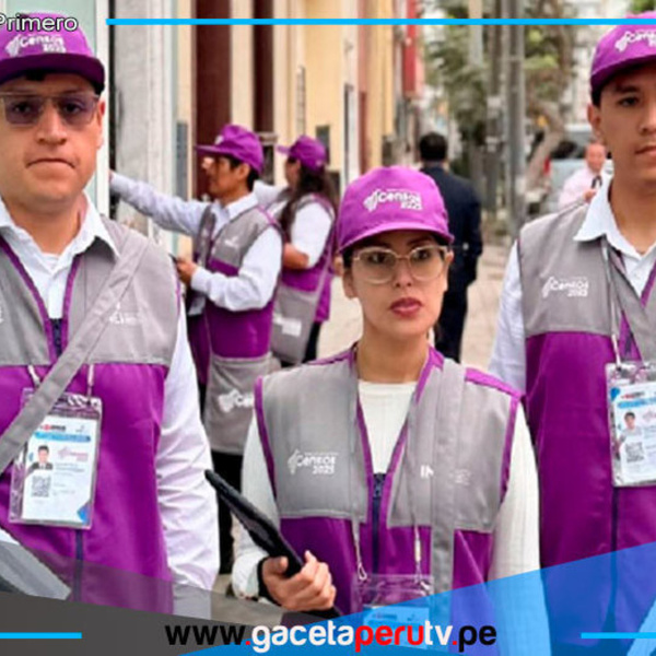 INEI inicia visitas casa por casa en Censos Nacionales 2025