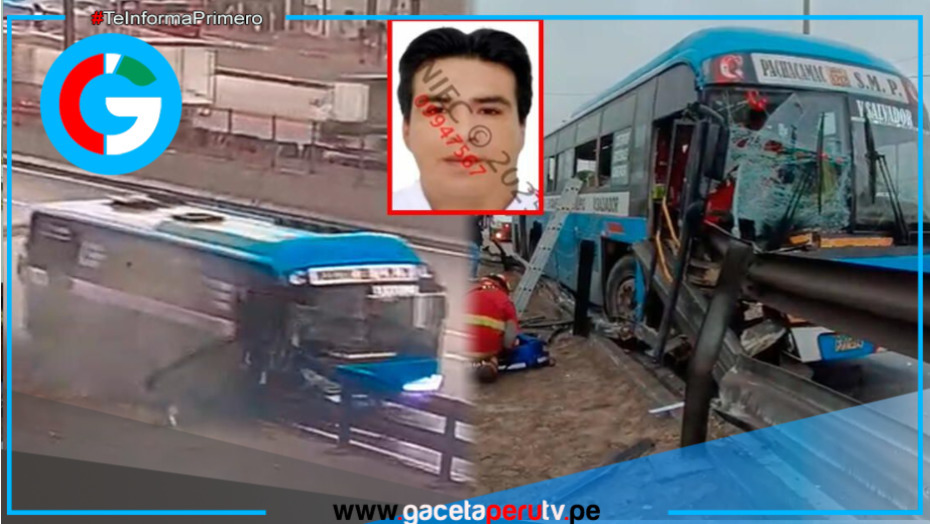 Chofer sin licencia y bus con más de S/ 5,000 en multas causa tragedia