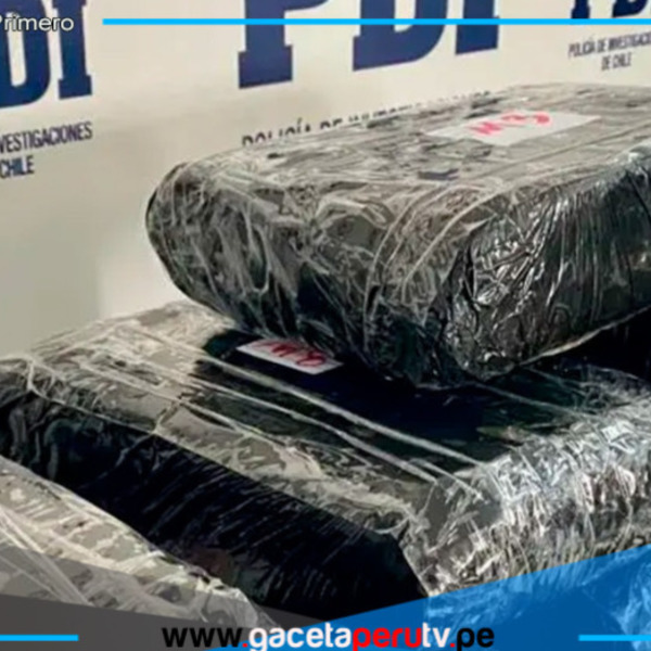 Cinco peruanos, incluidos dos policías, capturados con más de 11 kilos de ketamina en Arica