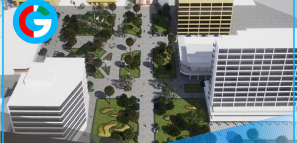 Ancón inicia remodelación de su plaza central tras más de un siglo de espera