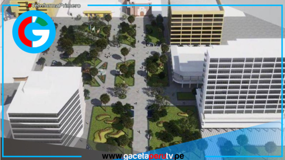 Ancón inicia remodelación de su plaza central tras más de un siglo de espera