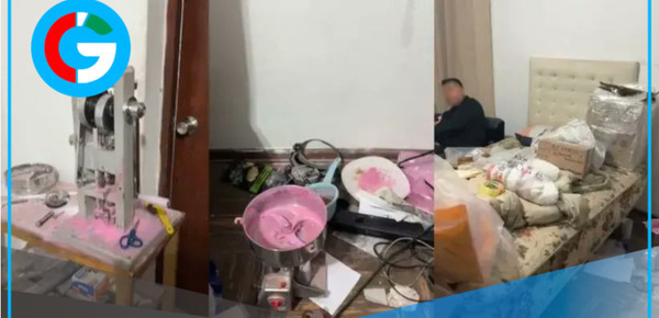 Intervienen laboratorio clandestino de drogas sintéticas en vivienda de Surco.