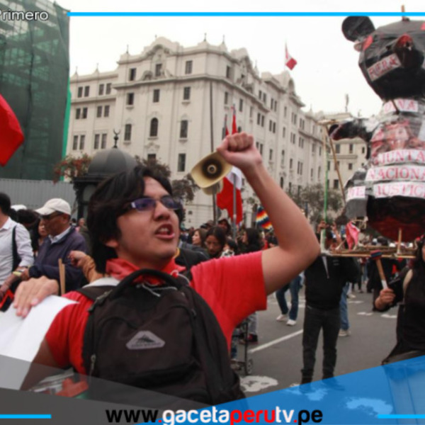 Jóvenes marchan desde Plaza San Martín este fin de semana contra gobierno y Congreso