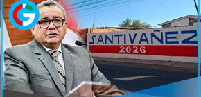 Aparecen pintas que sugieren candidatura de Juan José Santiváñez al Senado en Arequipa (2026)